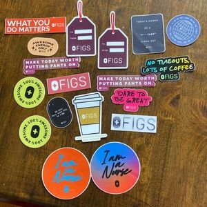 Figs sticker bundle